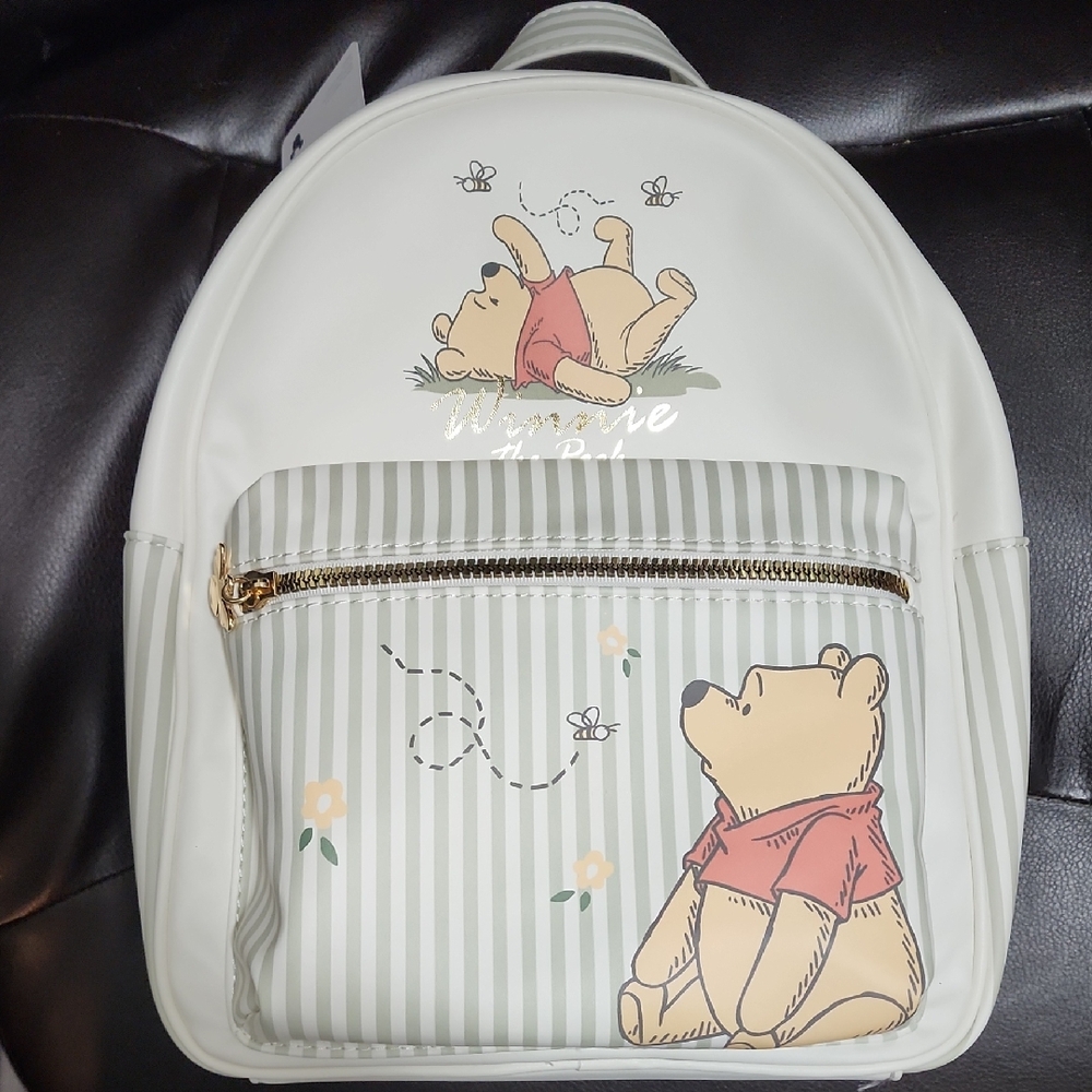 White Winnie the Pooh Backpack